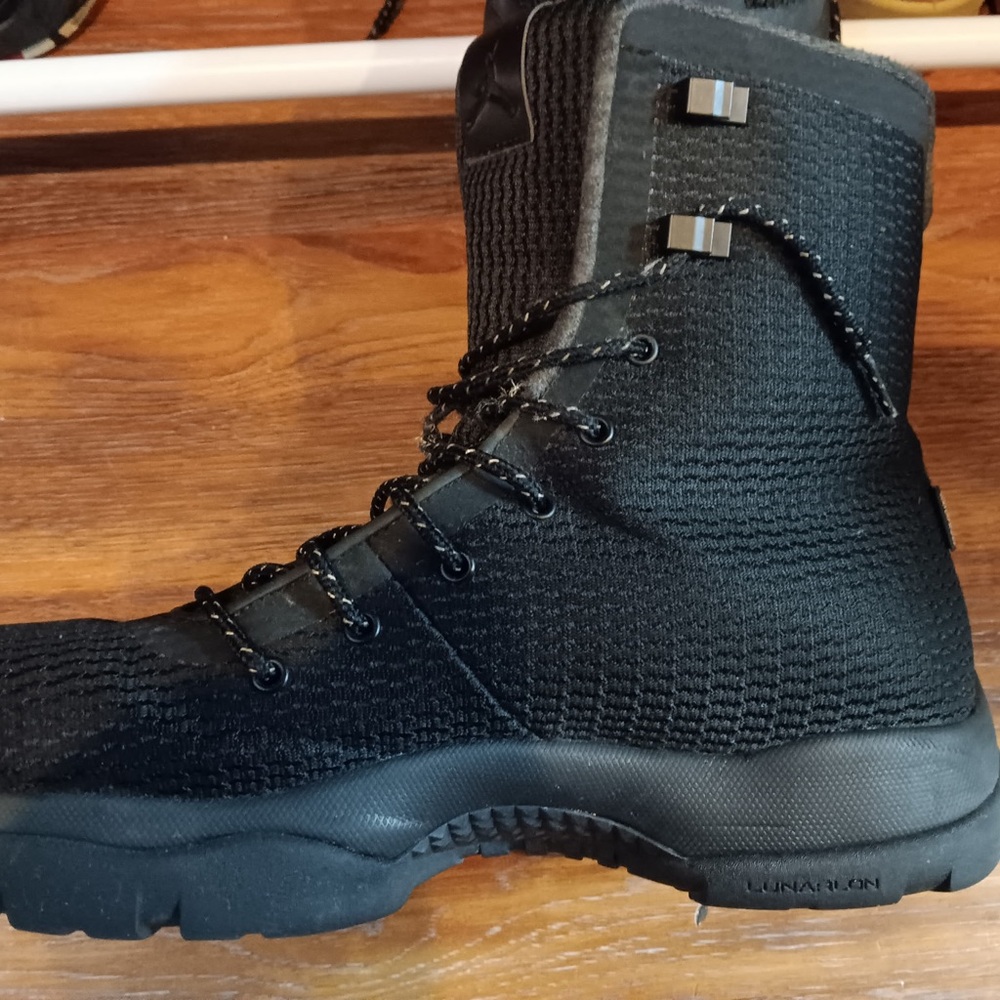 Jordan Black Tactical Boots High-Top Durable NO BOX